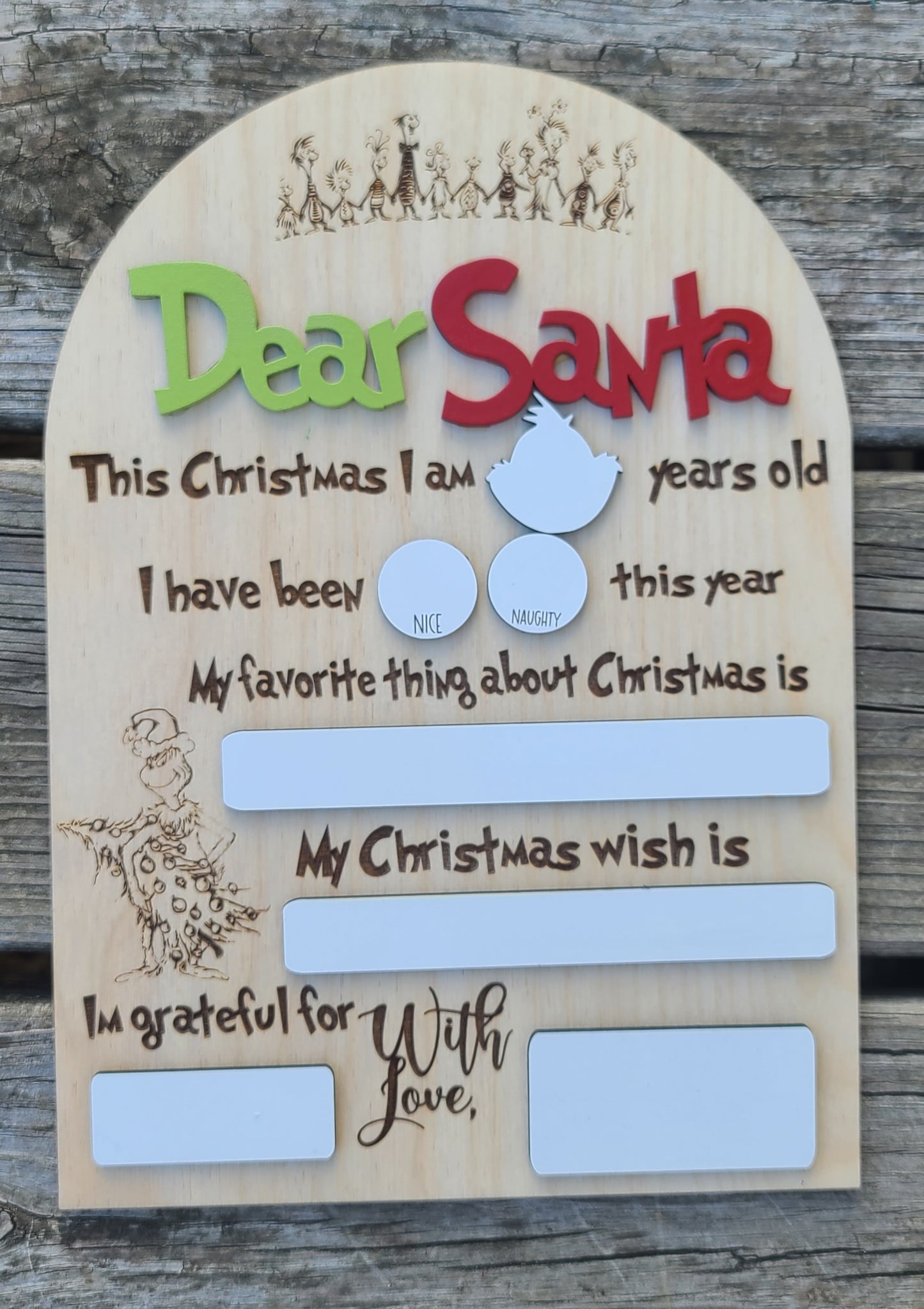 Dear Santa Green