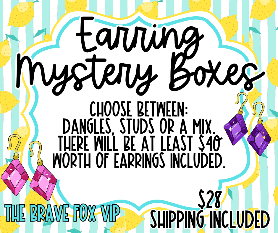 The Babys Coming! Earring Mystery Box