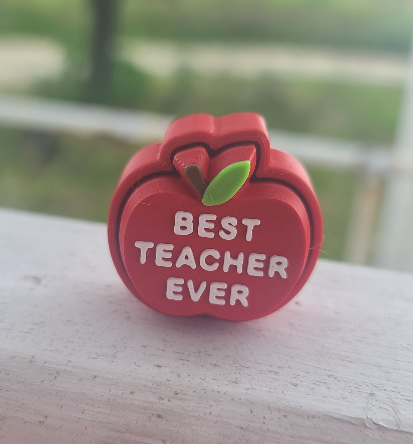 3d Printed Best Teacher Ever Clicker