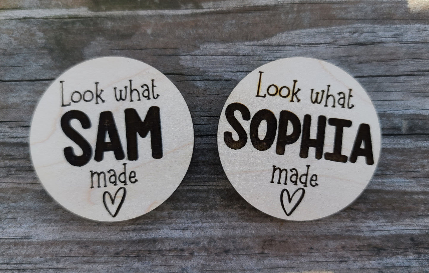 Custom Look What I Made Magnet