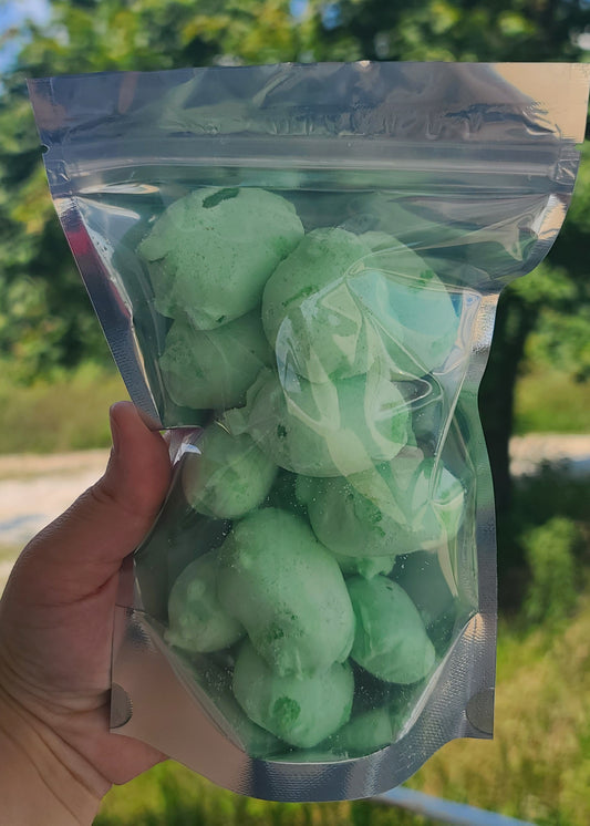 Freeze Dried Green Apple Taffy