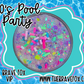 90s Pool Party Hair Glitter