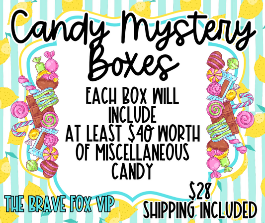 The Babys Coming! Candy Mystery Box