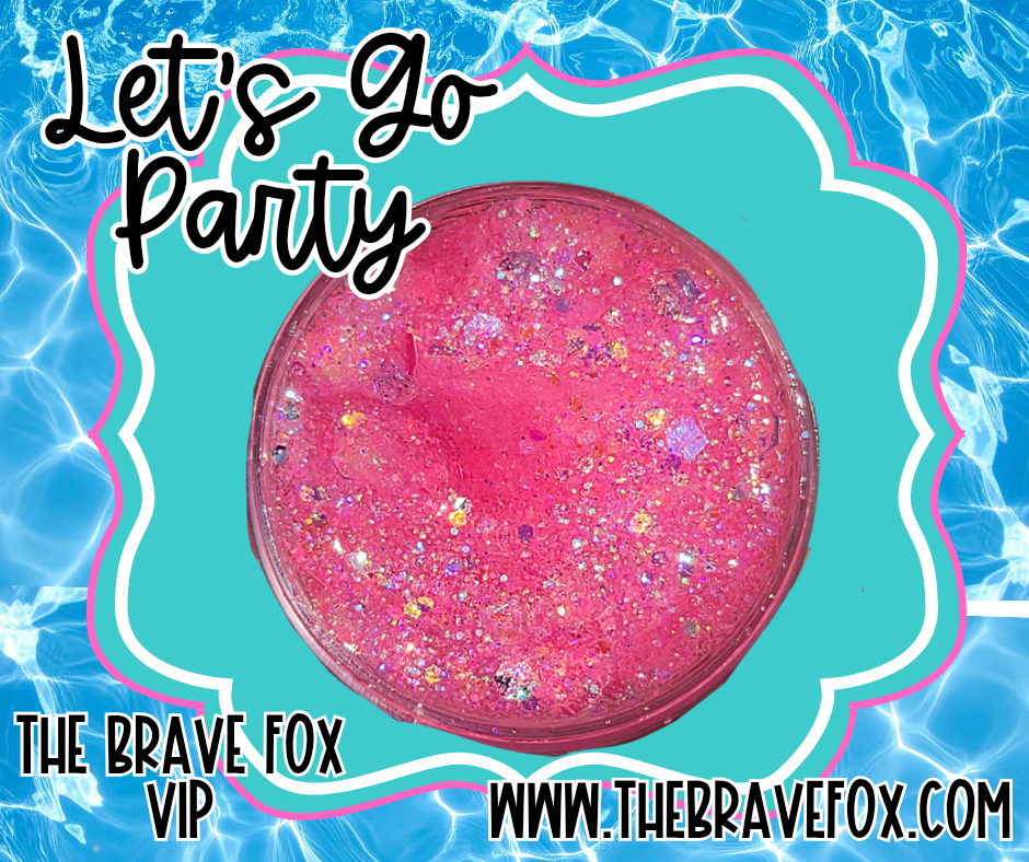 Let's Go Party Hair Glitter