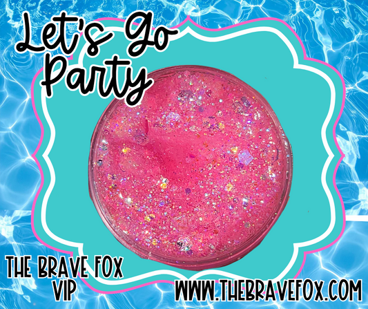 Let's Go Party Hair Glitter