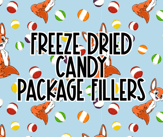 Freeze Dried Candy Package Fillers