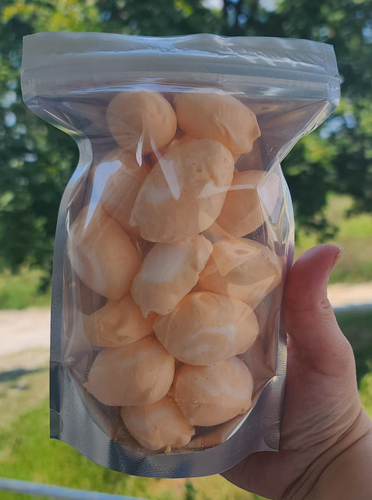 Freeze Dried Orange Cream Taffy