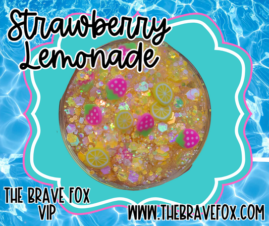 Strawberry Lemonade Hair Glitter