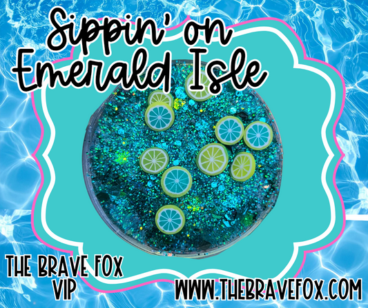 Sippin on Emerald Isle Hair Glitter