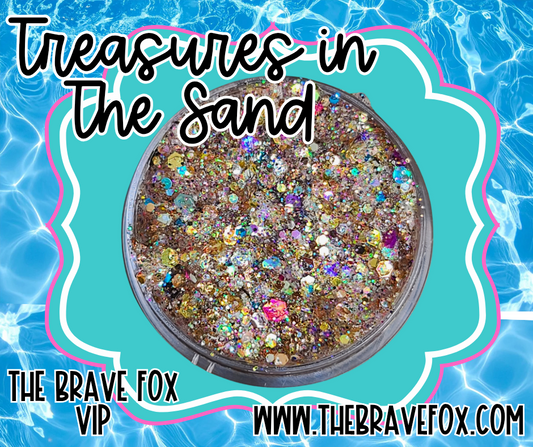 Treasures in the Sand Hair Glitter