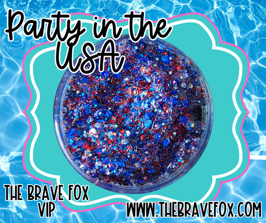 Party in the USA Hair Glitter