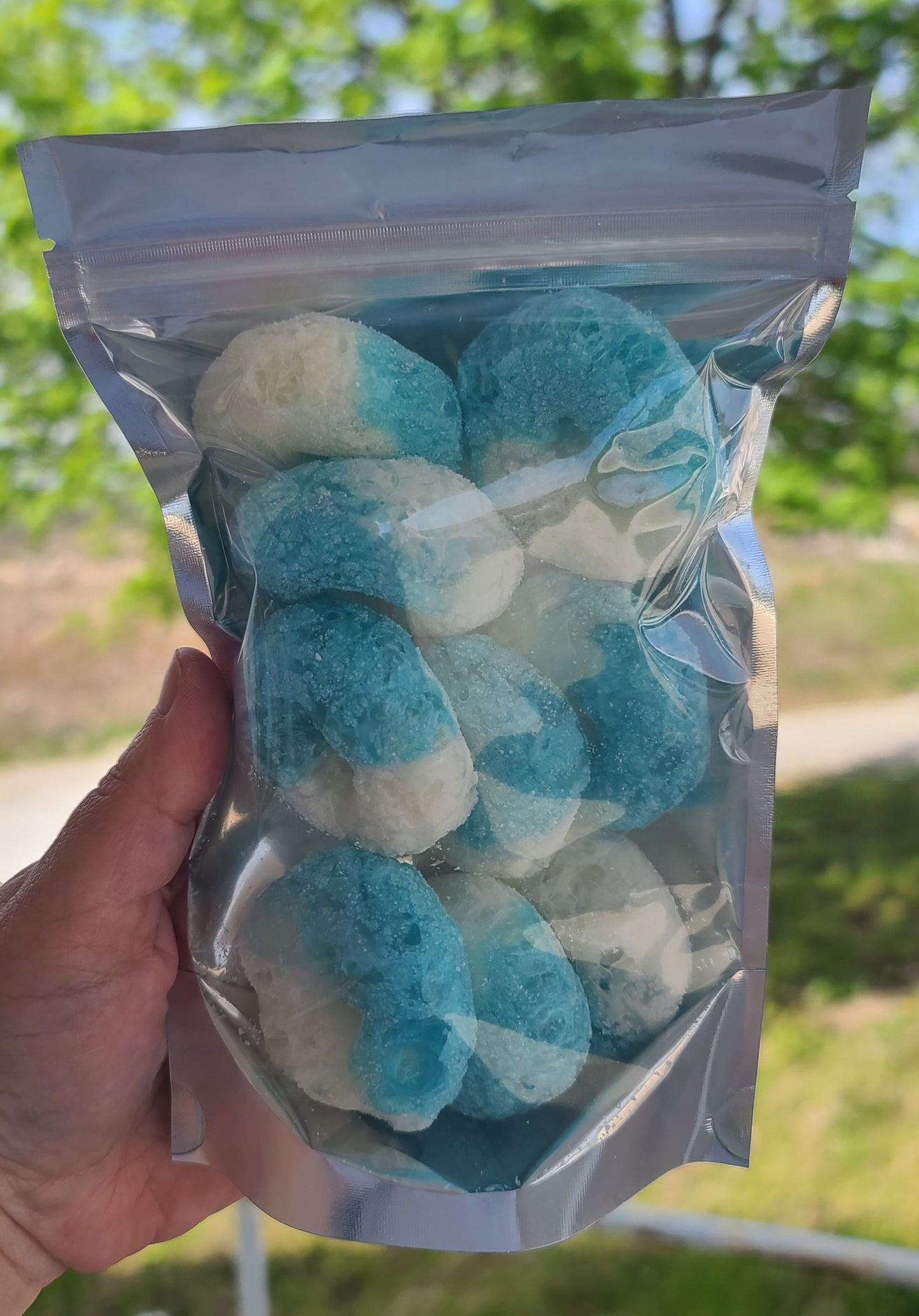 Blue Raspberry Rings