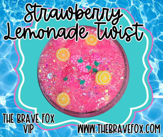 Strawberry Lemonade Twist Hair Glitter