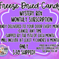 Freeze Dried Candy Monthly Subscription Box