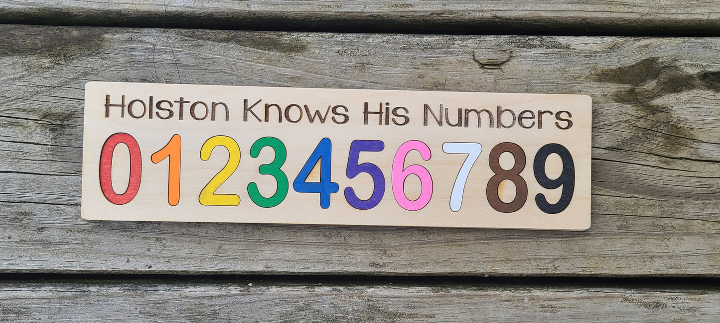 Personalized Number Puzzle