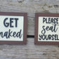 Bathroom Sign Set