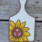 Faux Flower Decor Board