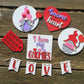 Gnome Valentine Tiered Tray Set