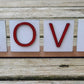 Tile Love Sign