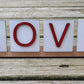 Tile Love Sign