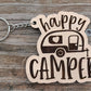 Happy Camper Keychain